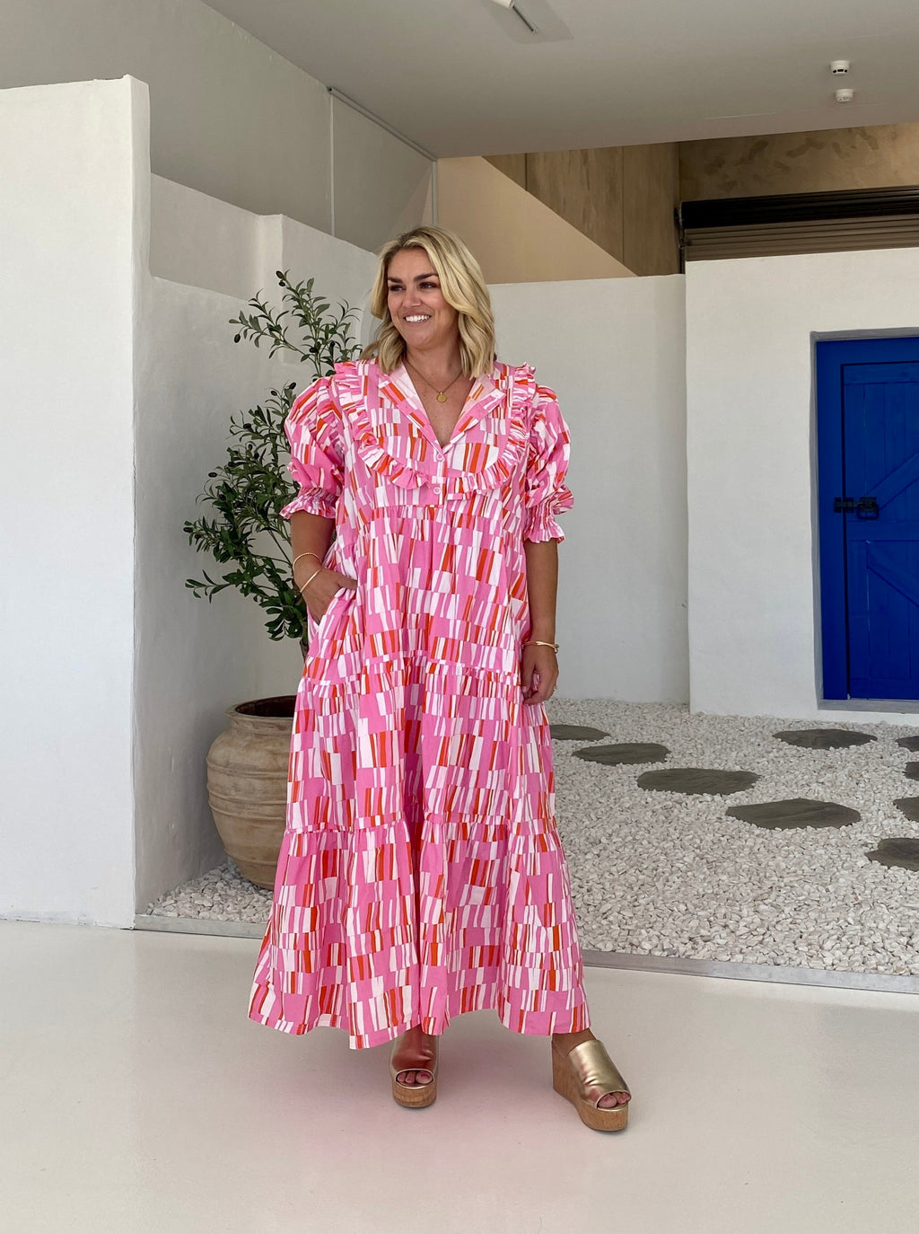 CHLOE  DRESS - Summer Sunset