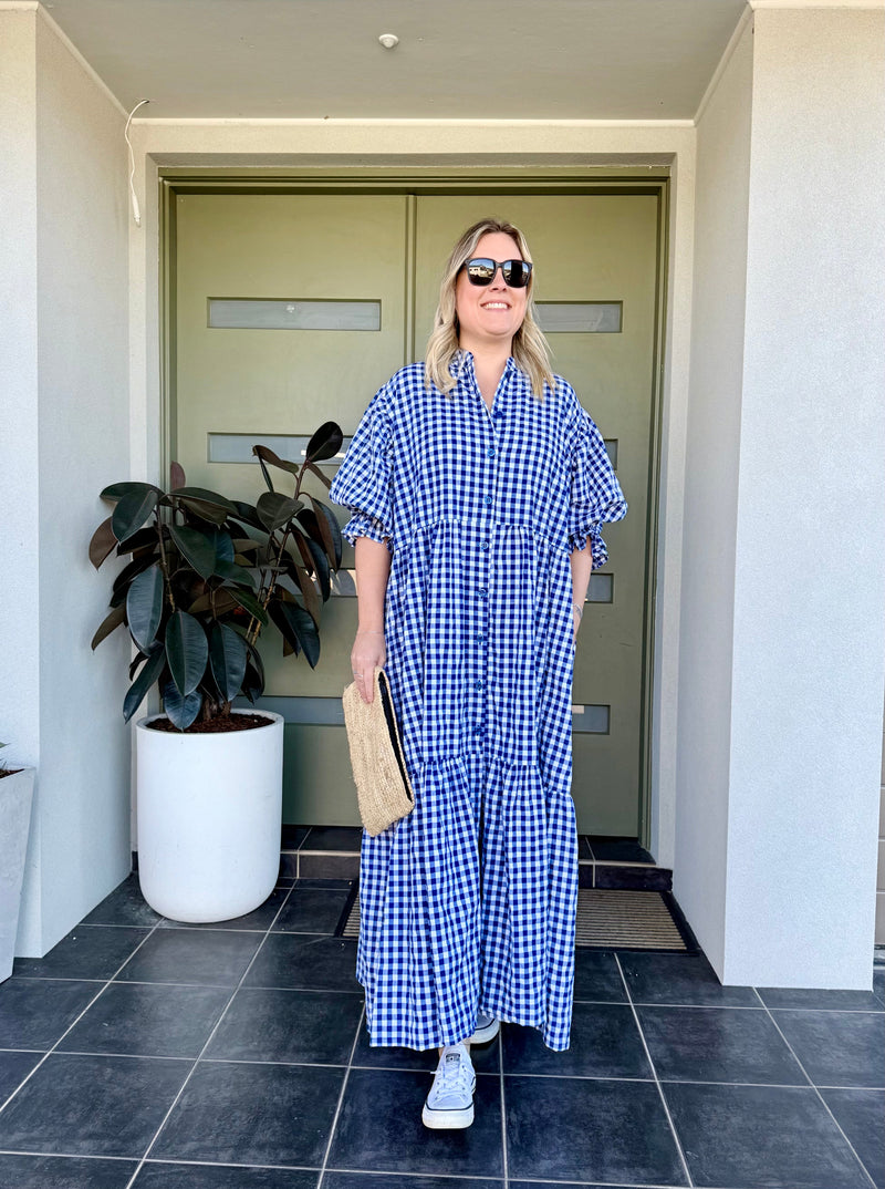 ADDIE DRESS - Blue Luch