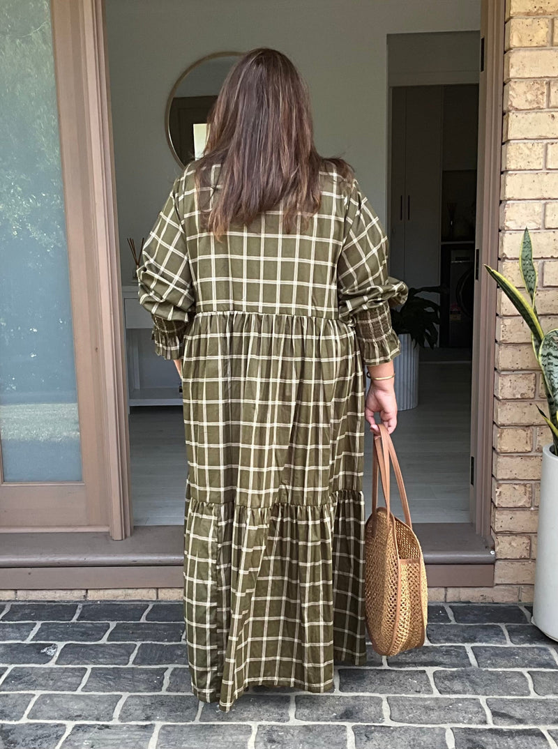 LILLIE DRESS - forst checkmate