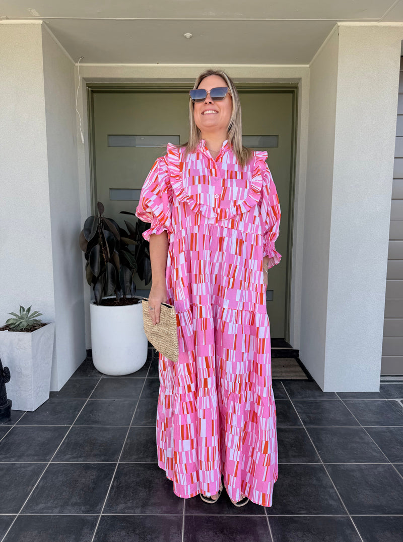 CHLOE  DRESS - Summer Sunset