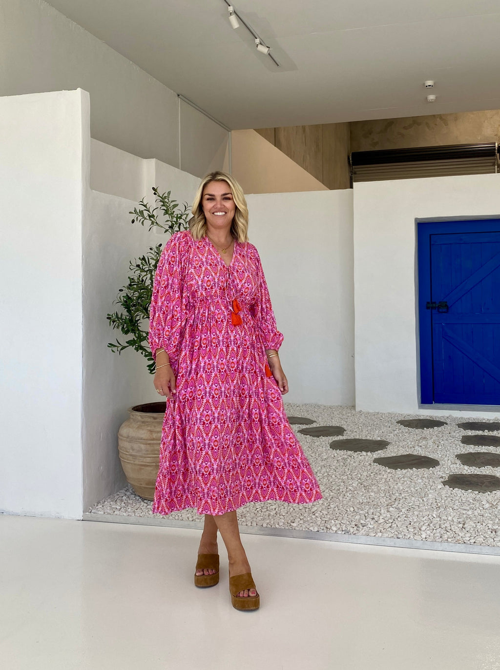 ELLIE DRESS - Summer Sorbet