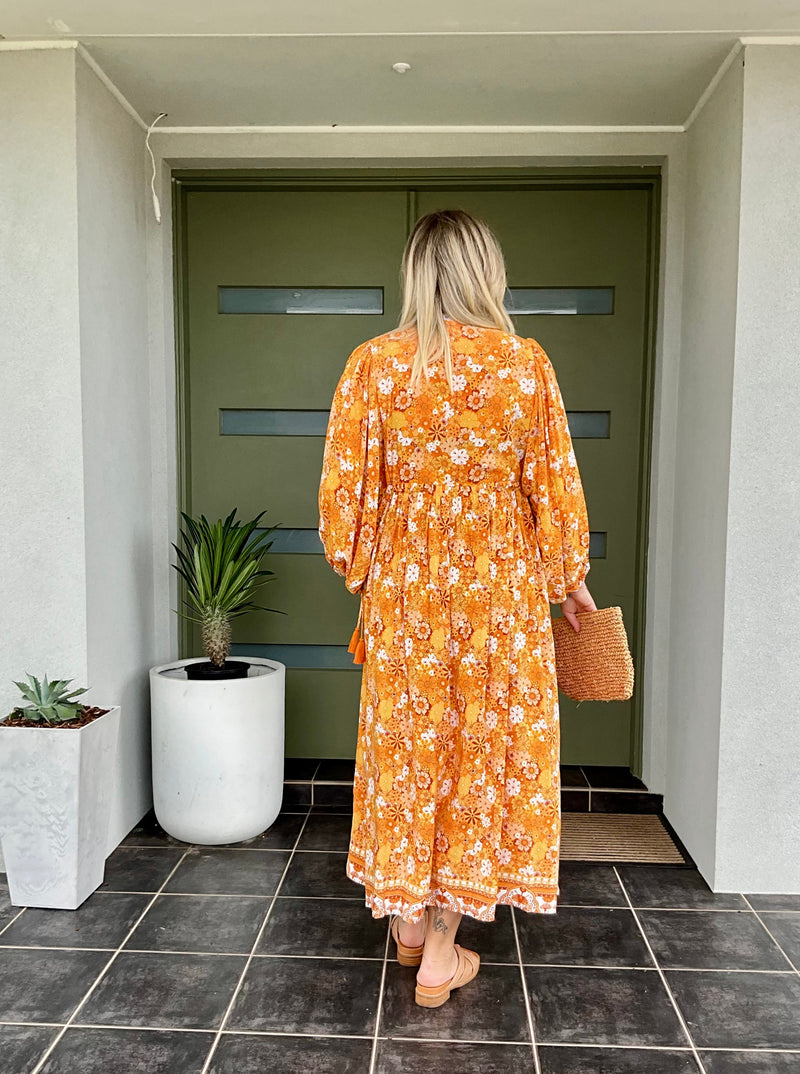 ELLIE DRESS - Lemon Zesty