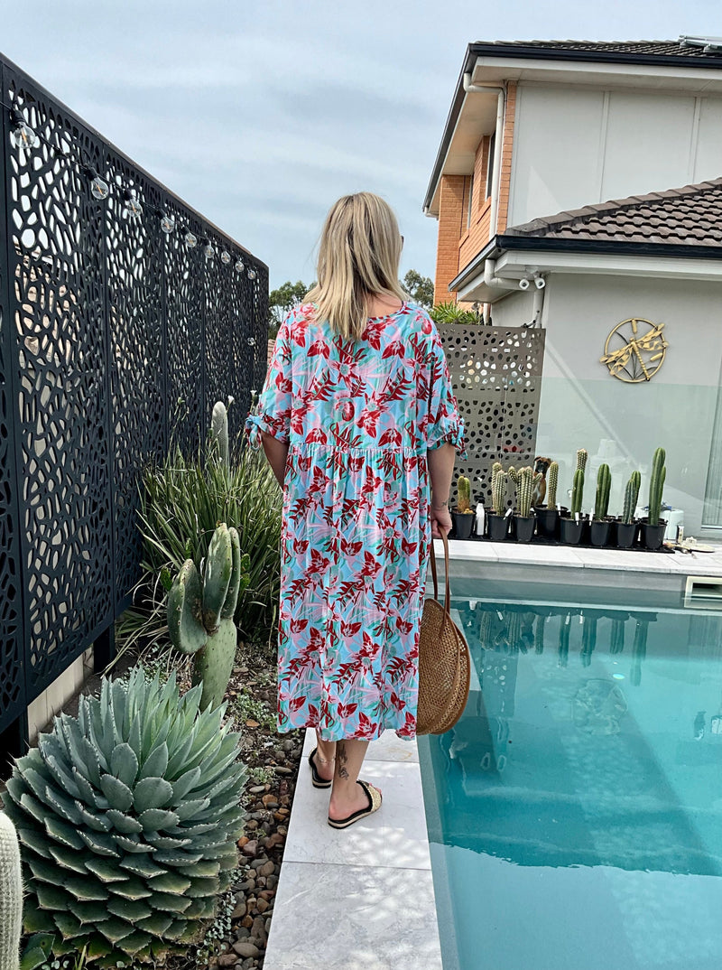 MILLIE DRESS - blooms overload