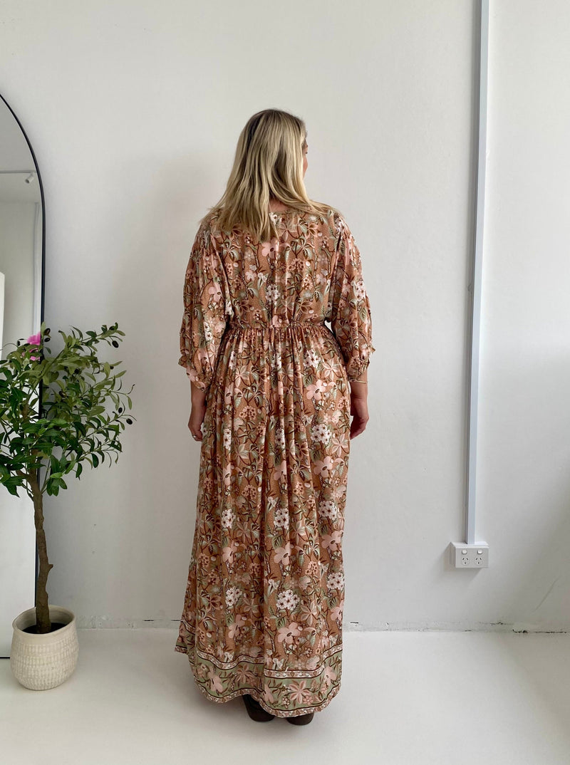 ADDIE DRESS - Natural Blooms