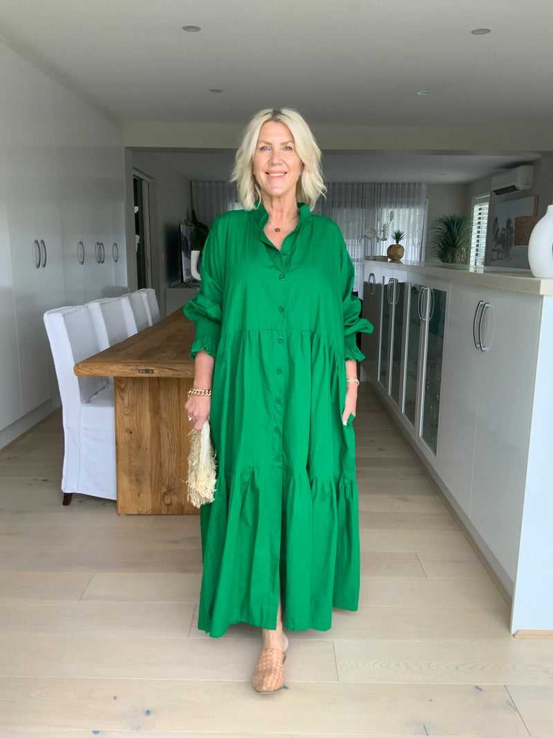 ASHLEY DRESS - Emerald