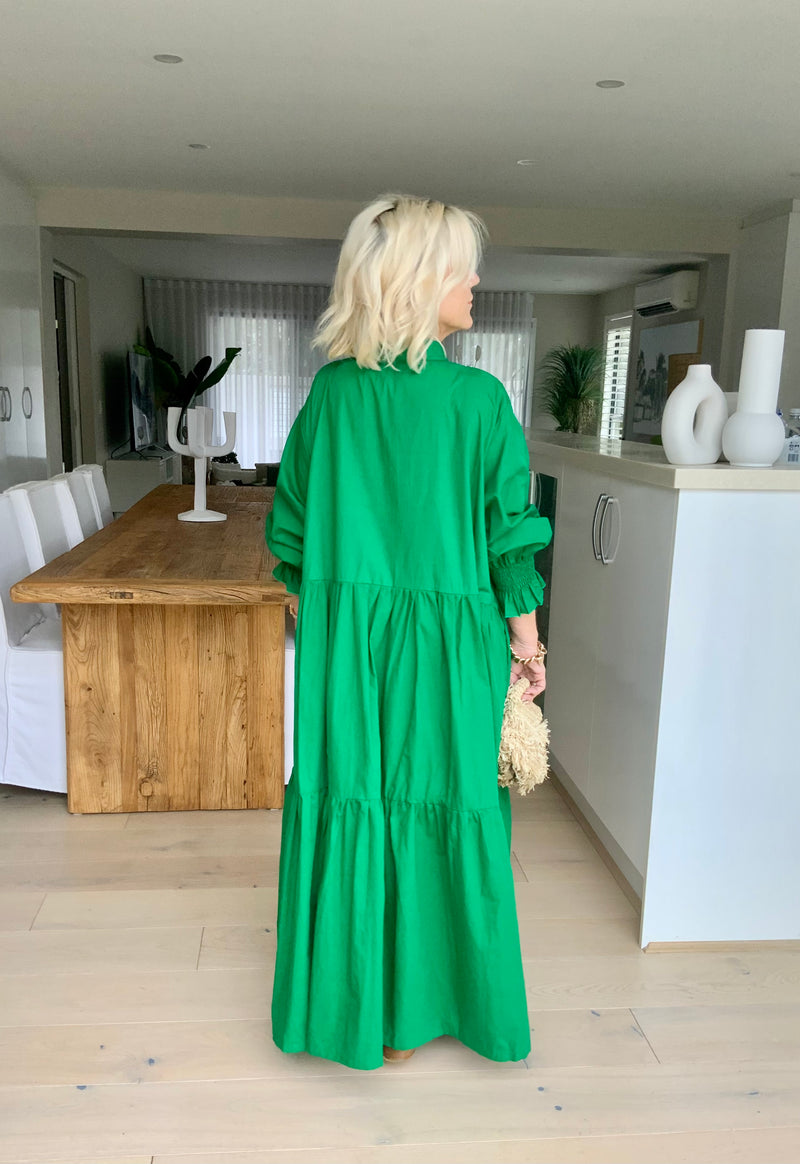 ASHLEY DRESS - Emerald