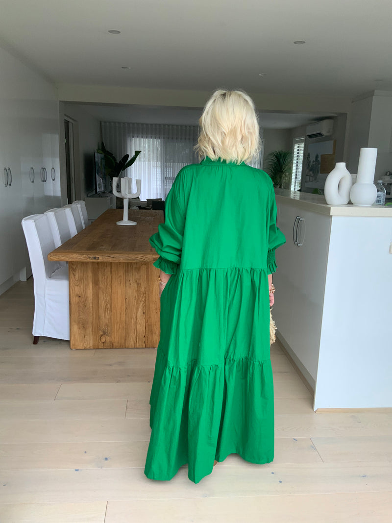ASHLEY DRESS - Emerald